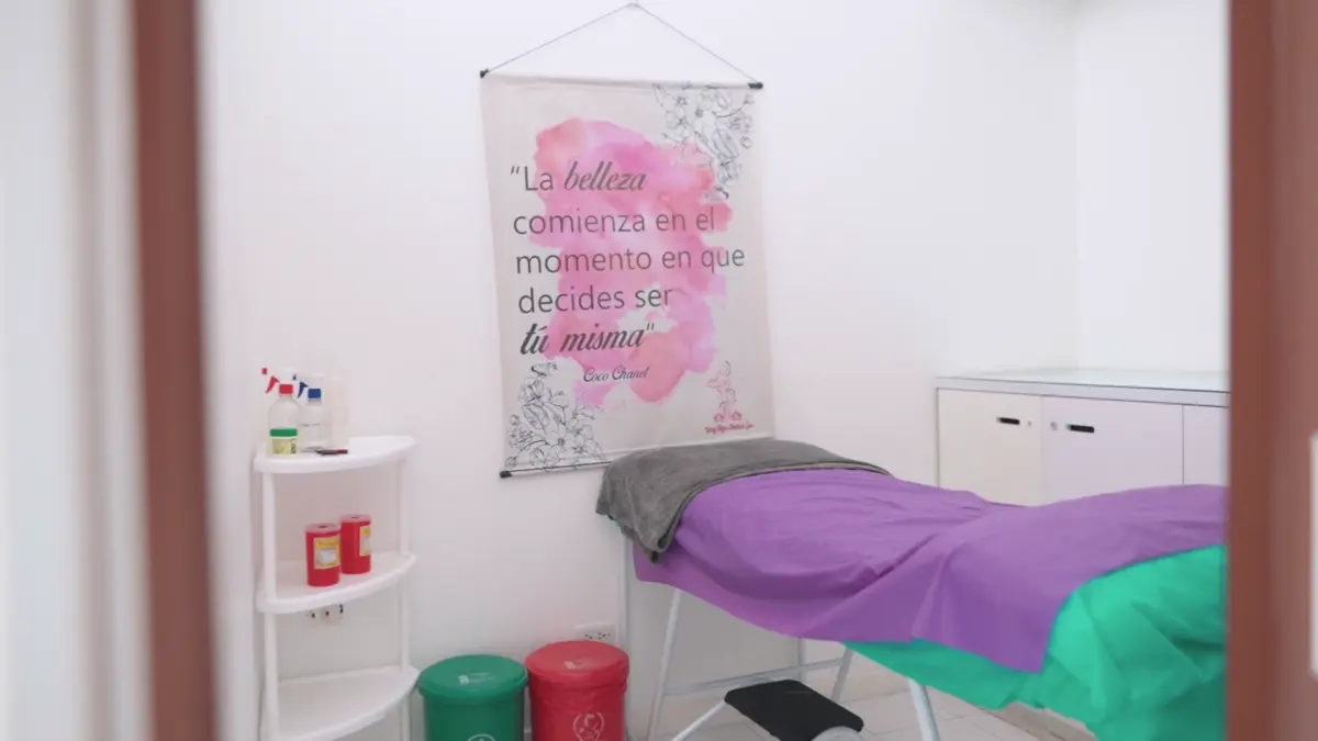 Camilla en una de las salas reales de atención de Victoria’s Revitalize